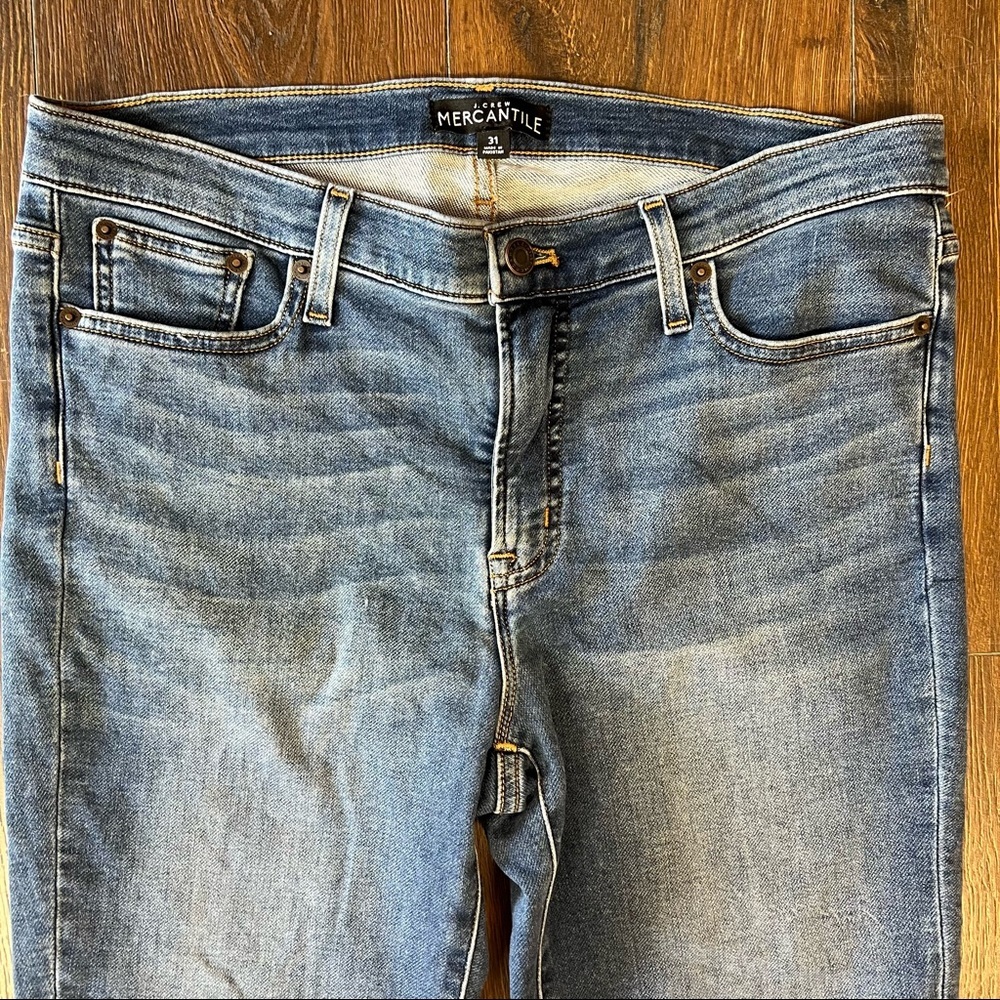 J crew mercantile skinny‎ jeans SZ 31/10 - Picture 3 of 5